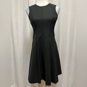 Theory Addison Fit Flare Dress in black | size 2